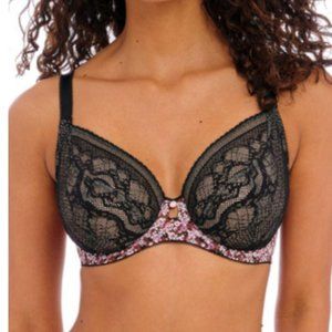 UNWORN BRAND NEW FREYA Infinity Fields Underwired Plunge Bra